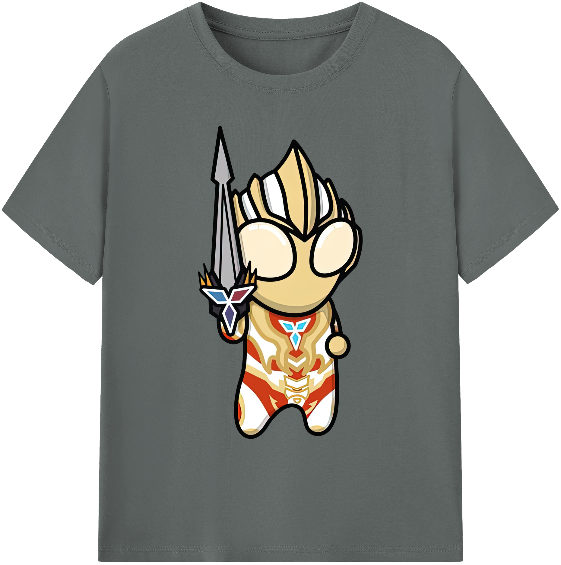 （画像用） ウルトラマン Ultraman 綿100％ メンズ半袖Tシャツ｜肌触りやわらか＆通気性